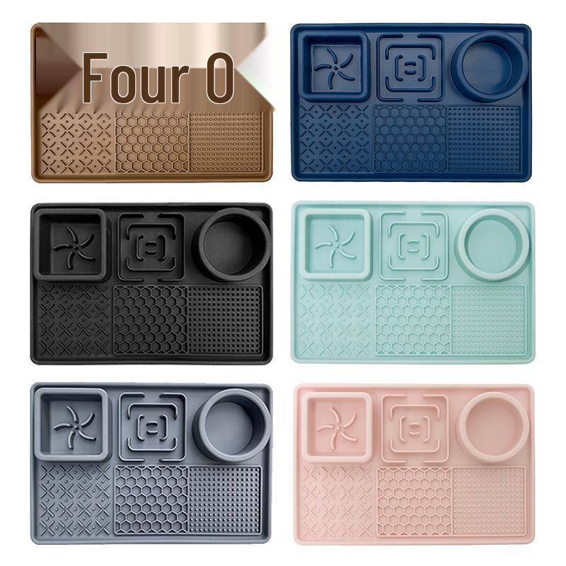 Silicone Non-Slip Waterproof Pet Feeding Mat - Easy Clean, Slow Feeder, Leakproof for Cats & Dogs