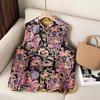 2026 Spring New Fashion Retro Floral Chinese Style Women's Vest