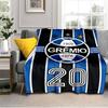 Fc Crest Design Printed Throws Blanket Soft Flannel Blankets for Couch Bed Gifts for Men Women Picnic blanket Christmas gifts