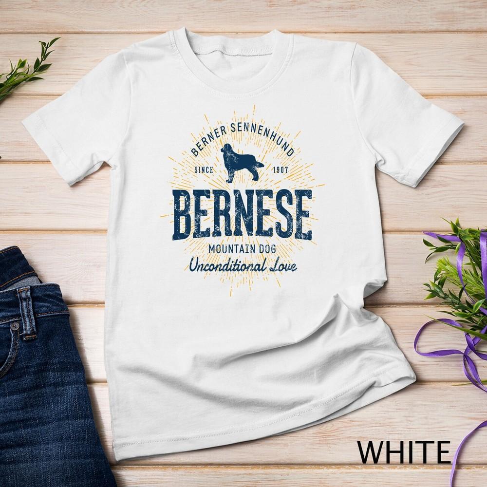 

Retro Vintage Bernese Mountain Dog Unisex T-shirt 2XL