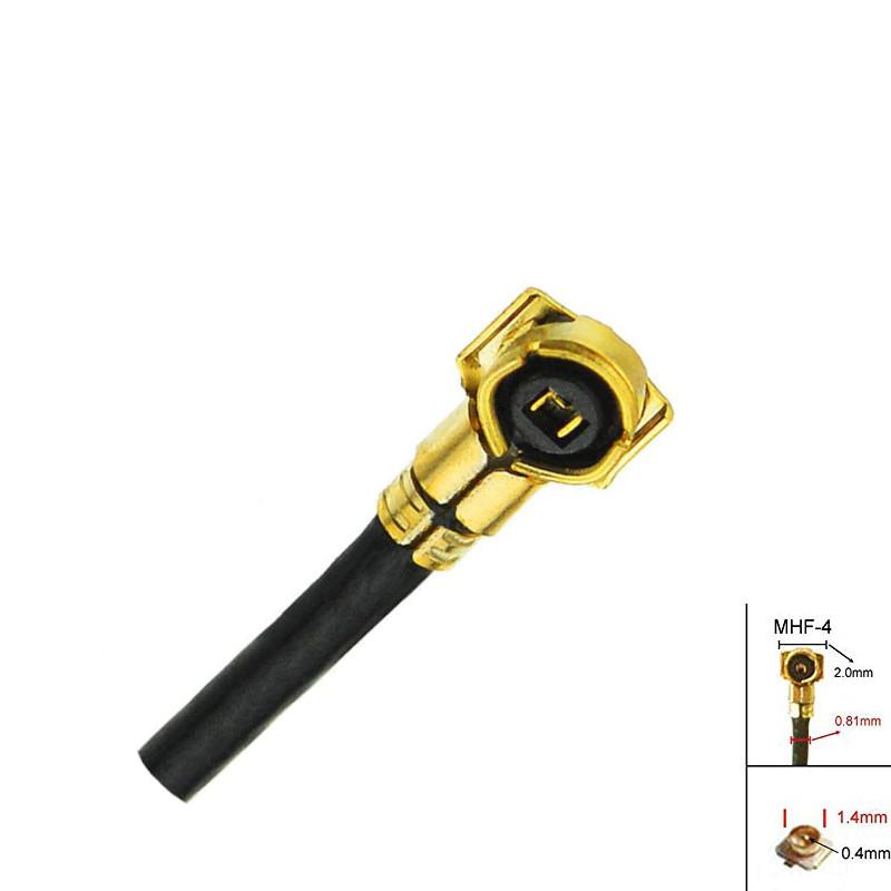 Pigtail TYPE Y 2x MHF4 / SMA-RP plug RF0.81 30cm