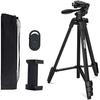 Smartphone Tripod - GRIFEMA - Foldable and Adjustable - Black - 41.5 To 136.5 Cm - 2.5 Kg