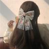 Embroidered Oversized Lace Bow Hairpin - Sweet Fairy Style