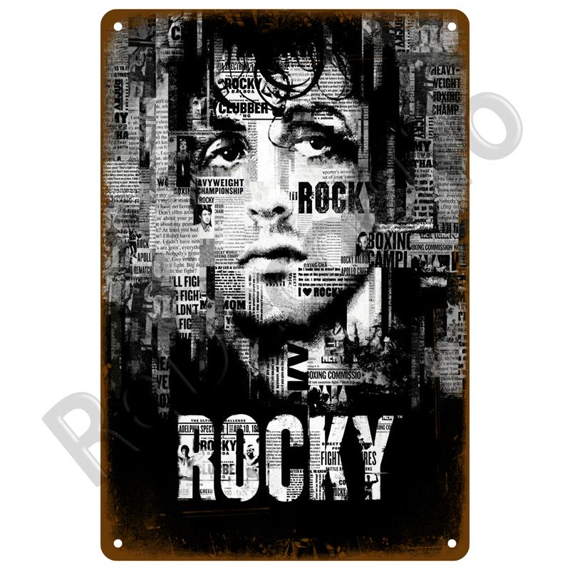 Vintage Film Metal Sign Movie Industrial Deco Retro Tin Sign Aesthetic Living Room Metal Wall Decor Decoration Vintage Poster