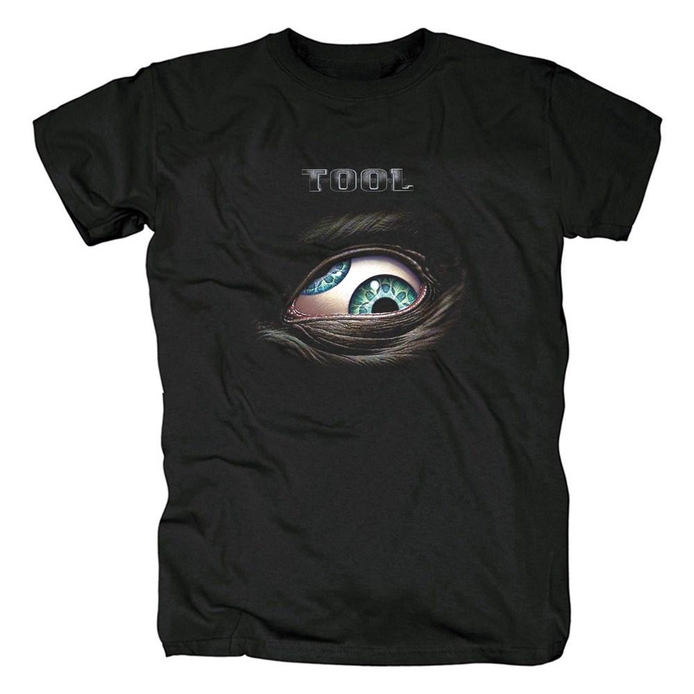 Tool Metal Band Album  Rock Eyes Print ShortSleeved Trendy Brand Personalized TShirt S