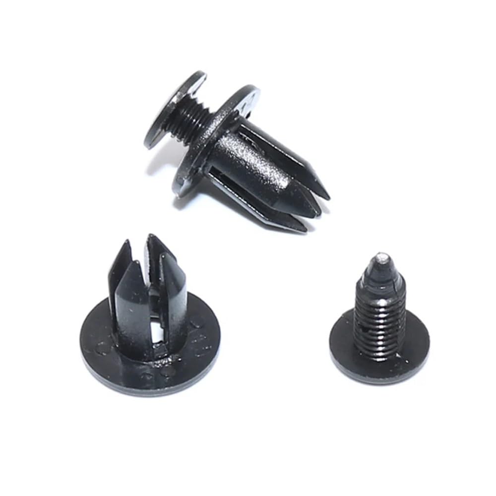 SFCSCMVTMP 30pcs Plastic Rear Bumper Trim Fastener Clip 7.5mm Fixed