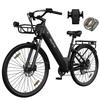 Pixar C1 Pro Electric Bicycle 27.5" Tire 250W Motor Long Range Electric Bike 36V 18Ah Hydraulic Disc Brakes 7 Speed Max Load 150Kg