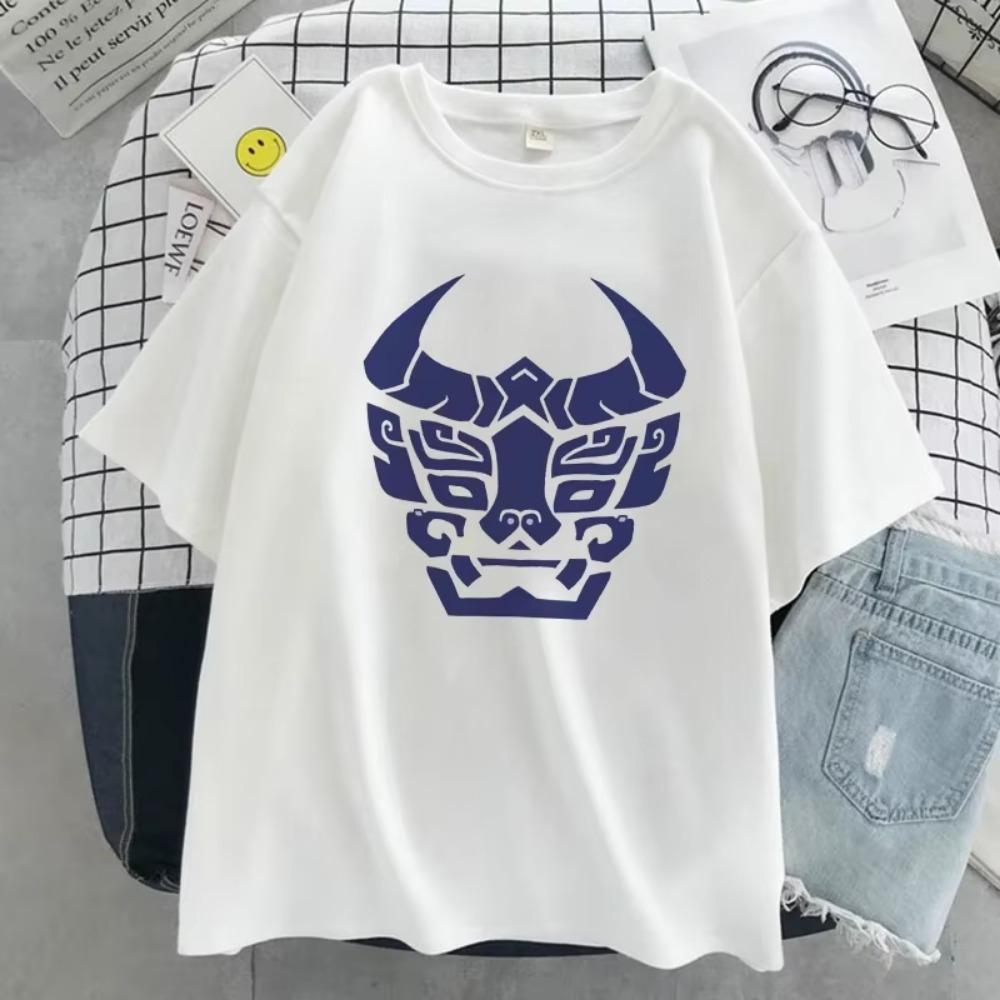 Mo Dao Zu Shi Print T-shirt Female Harajuku Aesthetic White Tops Casual Loose Tops 2022 New Summer Fashion Y2k Lady Tee