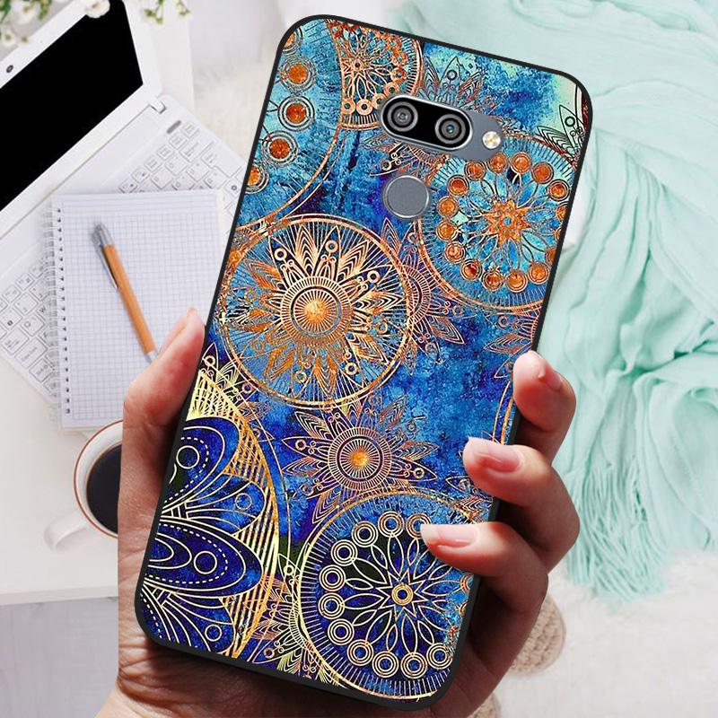 for LG K50 Q60 Case K 50  Soft TPU Silicone Phone Covers for LG Q60 LGK50 K 50 LGQ60 Case Bumper  Q 60 Shockproof Coque Cover