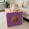 Scratch-resistant Cube Cat Houses DIY Cat Scratching Post Unique Cat Bed  Cat Furniture