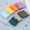10x10x2cm Jewelry Necklace Box 16 Colors Square Pull-Out Style Travel Jewelry Box Storage Organizer Surprise Gift Packaging Case