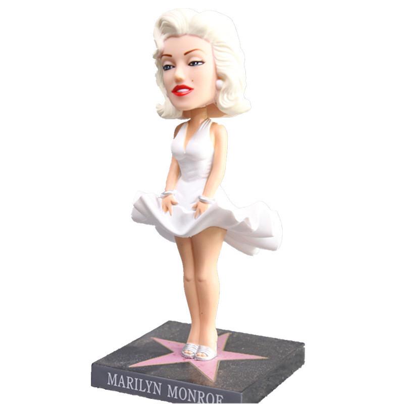 Série Bobbleheadů Klasický Retro Americký Styl PVC Figurka Kolekce
