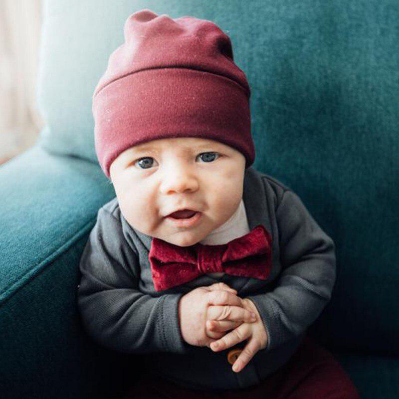 Buy Baby Boy Autumn Gentleman Clothes Set Bow Tie Romper Bodysuit