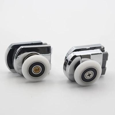 Durable Aluminum Sliding Shower Door Pulley Wheel Replacement For Glass Home Bathroom Hardware Upgrade
