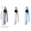 2-in-1 Cat Nail Grinder Quiet Operation LED Dog Nail Trimmer USB Rechargeable Splash Guard Nail Grooming Tool