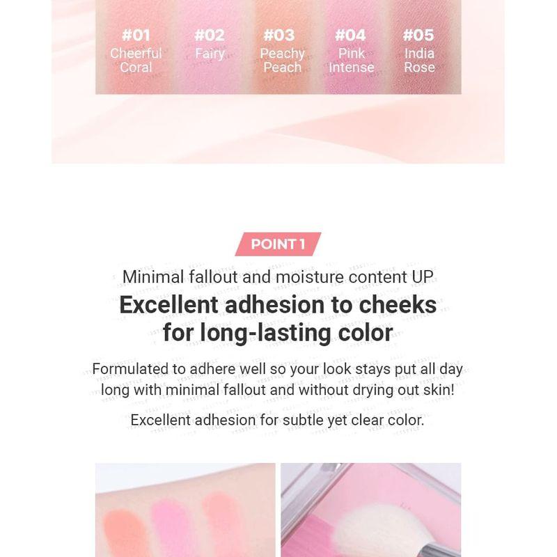 WAKEMAKE Sheer Layering Dual Blusher - 9 Types