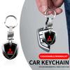 Car Accessories 3D Metal Key Rings Car Logo Emblems Keychain For Mitsubishi ASX Lancer Pajero Outlander L200 EVO Lancer EX