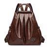 Zaino Stile Pelle Vintage con Manico Superiore e Spallacci Imbottiti