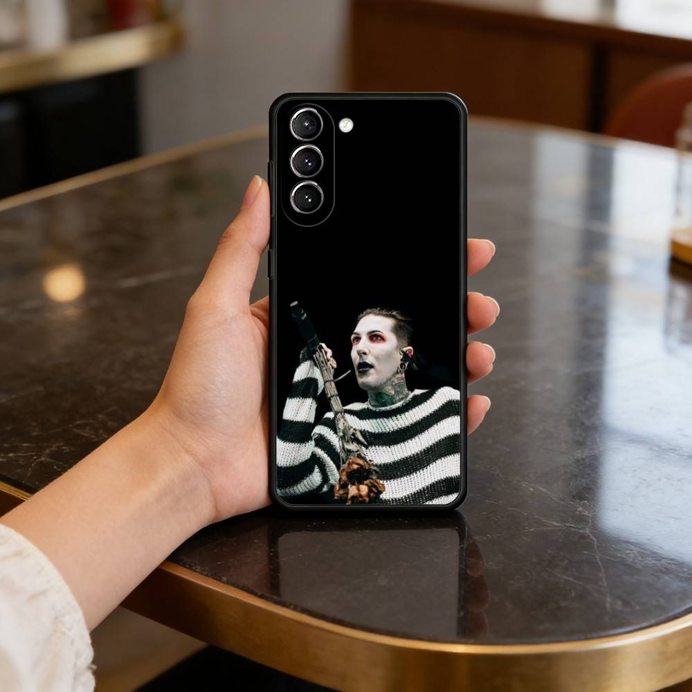 

M-Motionless In White Case for Samsung Galaxy S21 S25 FE S24 S23 Ultra S20 S9 S22 Plus S10 TPU Cover Samsung S30plus5G
