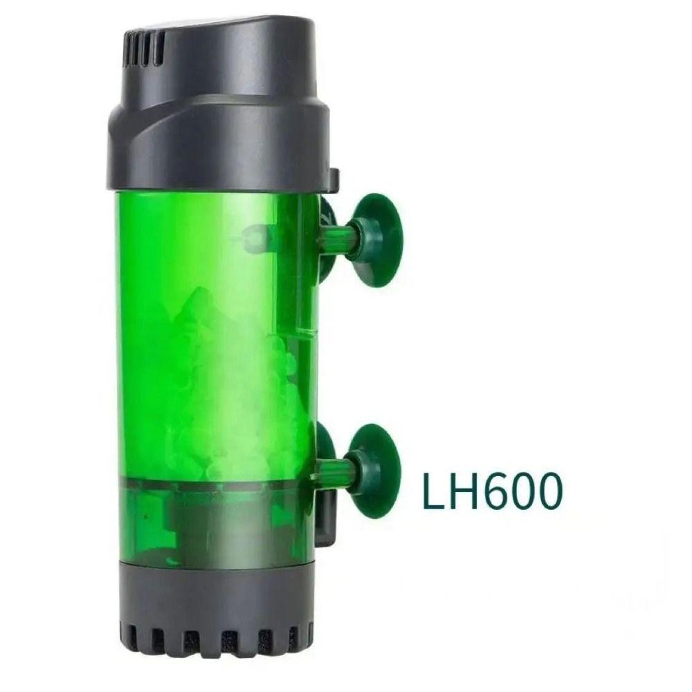 Green Aquarium Filter With Strong Suction Cup Bio Sponge Filters Aquarium