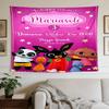 Bunny Birthday Card Large Wall Tapestry,Ideal for Office Backdrops, Holiday Gifts, Home Decor (Living Room, Bedroom, Dorm, Parties), and Outdoor Celeb