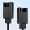USB Charger Cable for Joycon Controller 2 In 1 Portable Charger Cable 2.5M Travel Charging Cables for Switch Controller Charger