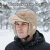 Ear Protective Outdoor Ski Hat Fleece Winter Plush Hat Simple Cycling Thermal Hat Women