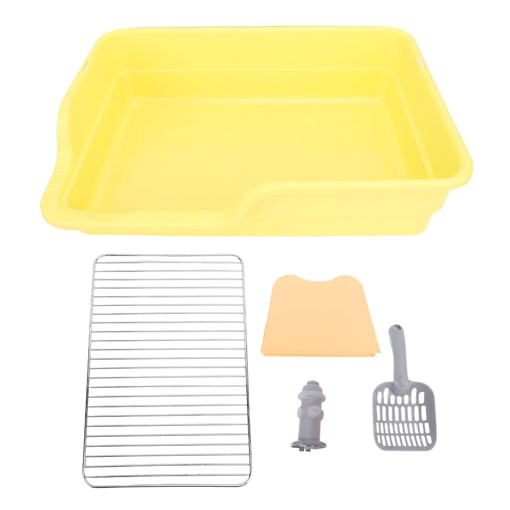 Dog Toilet Stainless Steel Net Stable Structure Easy To Clean Pee Pad Holder Potty Training Tray for Home