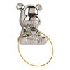 Little Bear Soap Dish Creative Bathroom Wall Hanging Ceramic Towel Holder and Hook Modern Home Decoration Bathroom Accessories