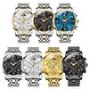 OLEVS Herrenuhr Original Modemarke Quarzuhr Wasserdicht Mondphase Multifunktionale Chronograph Luxus Männer Geschenk Neu