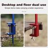 Light Stand Portable Camping Folding Lamp Pole Hanging Light Holder Stick for Camping Fishing Picnic BBQ Outdoor Activities