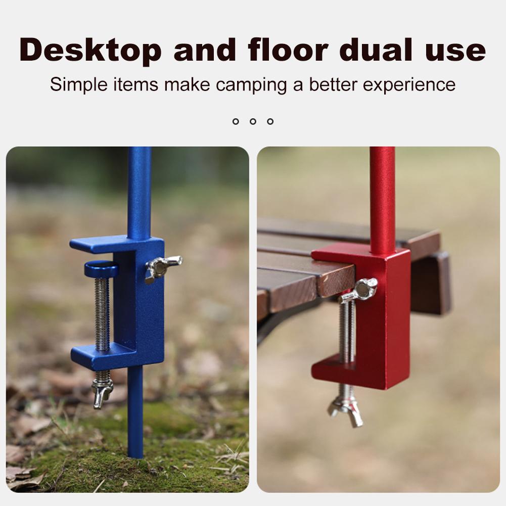 Light Stand Portable Camping Folding Lamp Pole Hanging Light Holder Stick for Camping Fishing Picnic BBQ Outdoor Activities