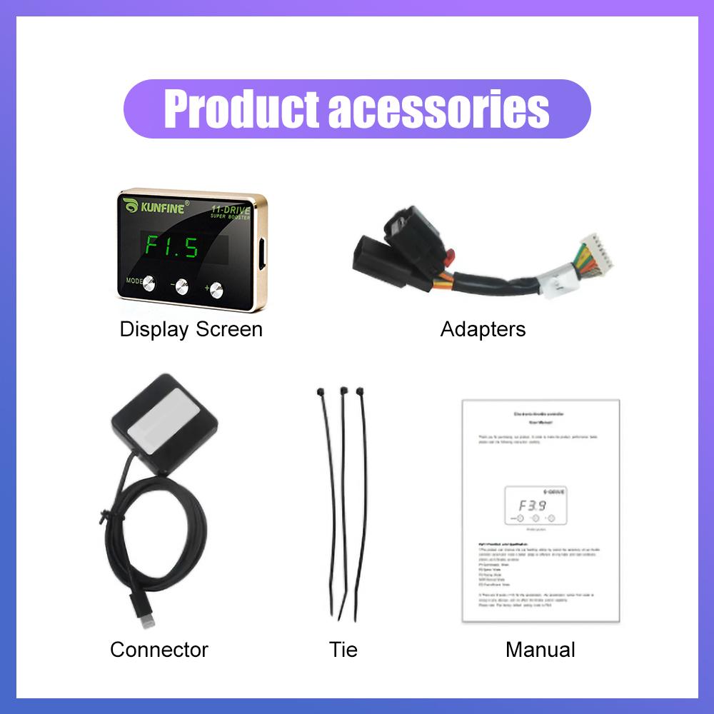 Car Electronic Throttle Controller Racing Accelerator Potent Booster For Toyota Lexus (C) Tuning Parts Accessory