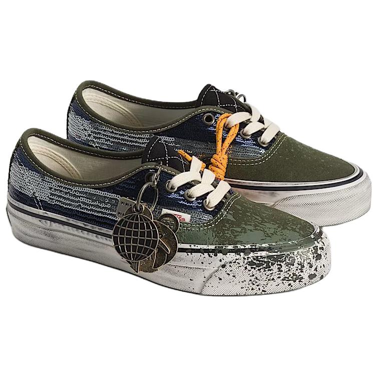 Vans Authentic Premium La Habana - Green Blue Unisex Sneakers VN000DB824O