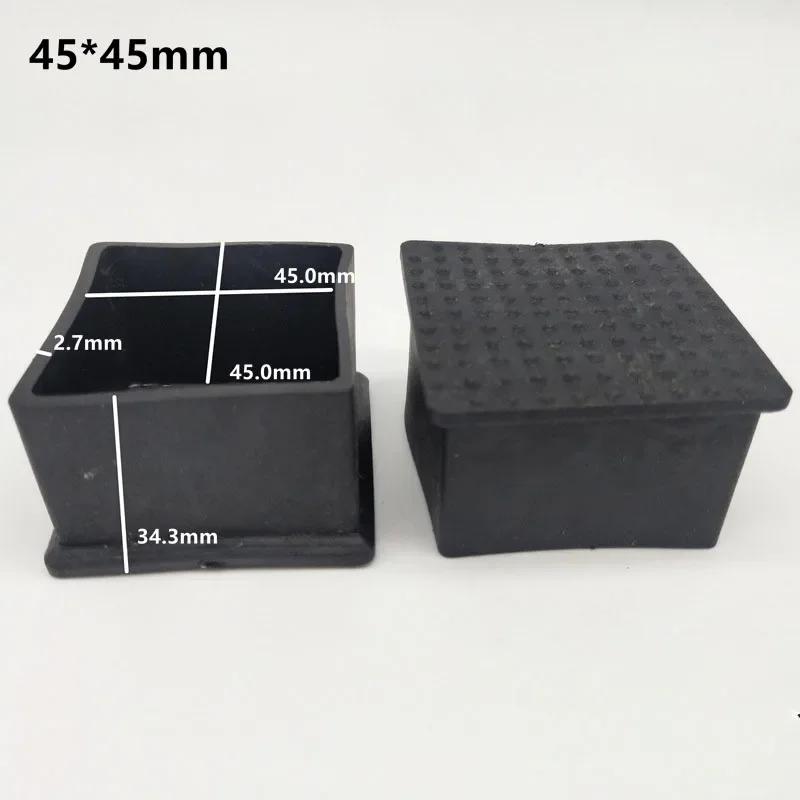 4/8/16pcs PVC Chair Leg Caps Furniture Feet Covers Socks Table Pipe Plug Furniture Leveling Feet Floor Protector Pads Home Decor