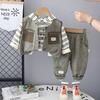 Kids Casual Long-Sleeve Set, Comfortable Daily Wear Outfits