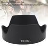 EW 83L Camera Lens Hood ABS Lens Hood Shade with 77mm Lens Cap for EF 24 to 70mm F/4.0L USM Standard Zoom Lens