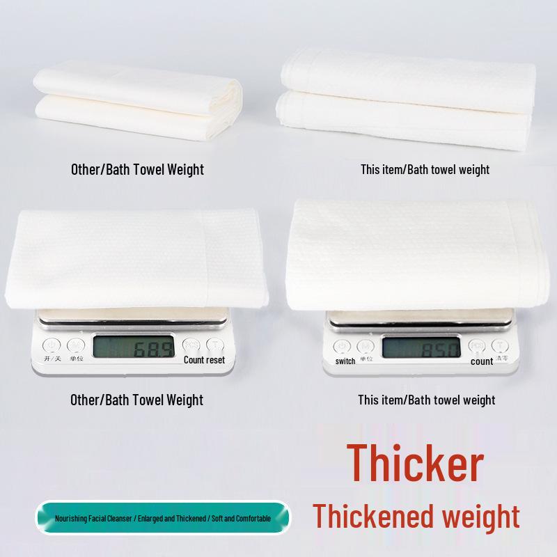 Individually Packaged Disposable Non-Woven Bath Towel for Beauty Salons, Hotels, Saunas, and Pools