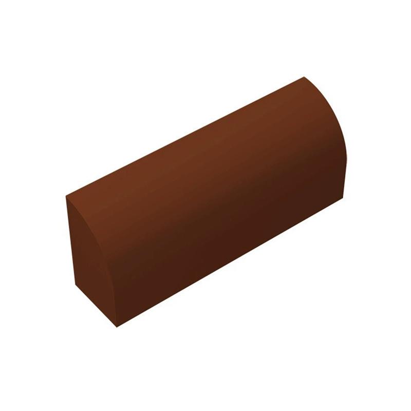 

50pcs Puzzle Particle 10314 Curved 1x4x1 1/3 Building Blocks Kit Slope 6191 Bricks DIY Toys Children Xmas Gift Dropshipping 50pcs коричневий