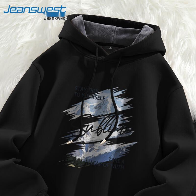 

Jeanswest Men s Hooded Fleece Sweatshirt 4XL