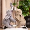 Elephant Cartoon Soft Animal Toy Plush Cushion Ornament For Kids Bedroom Decor