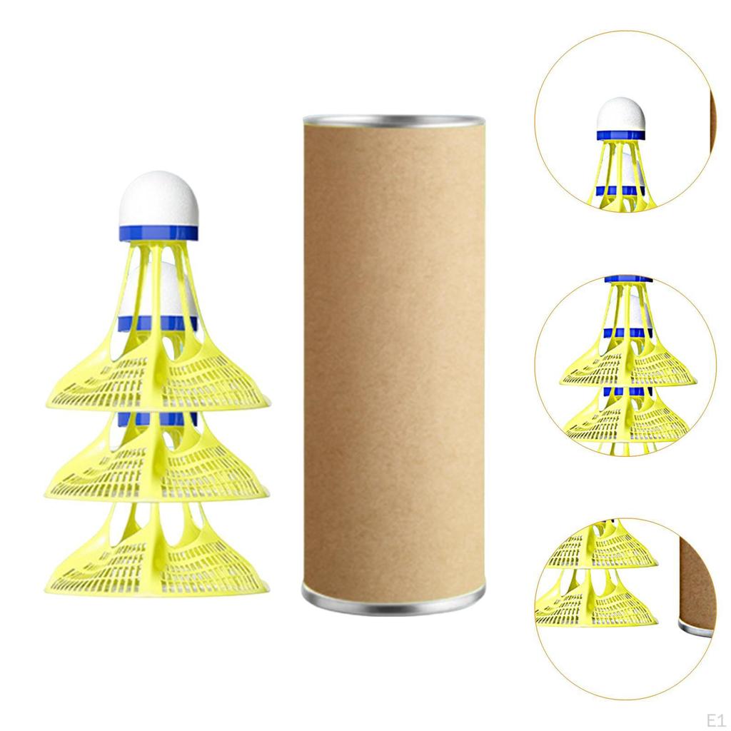 2.5 X Inch Windproof Badminton Ball Set, Portable And Wear-resistant, for Entertainment Or