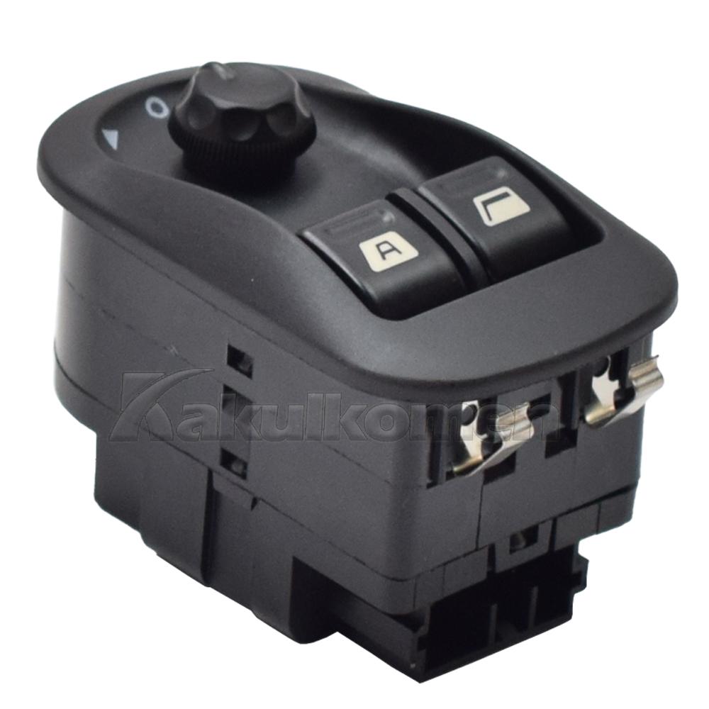 6554.WA For Peugeot 206 Hatchback Saloon SW Form Car Electric Power Window Switch Master Button Control Windows Mirror Switch