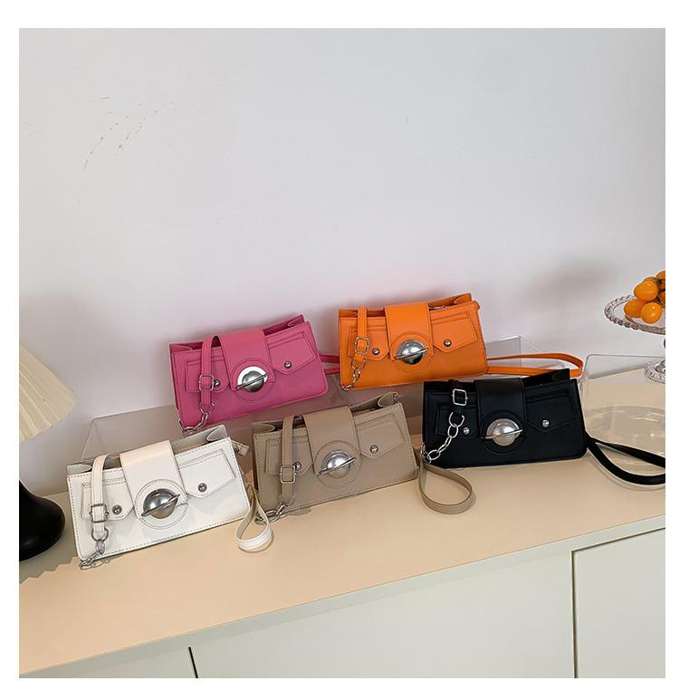 Trendy Casual Shoulder Bag 2023 Summer Simple Chic Small Square Bag Women's Handbag Street Style