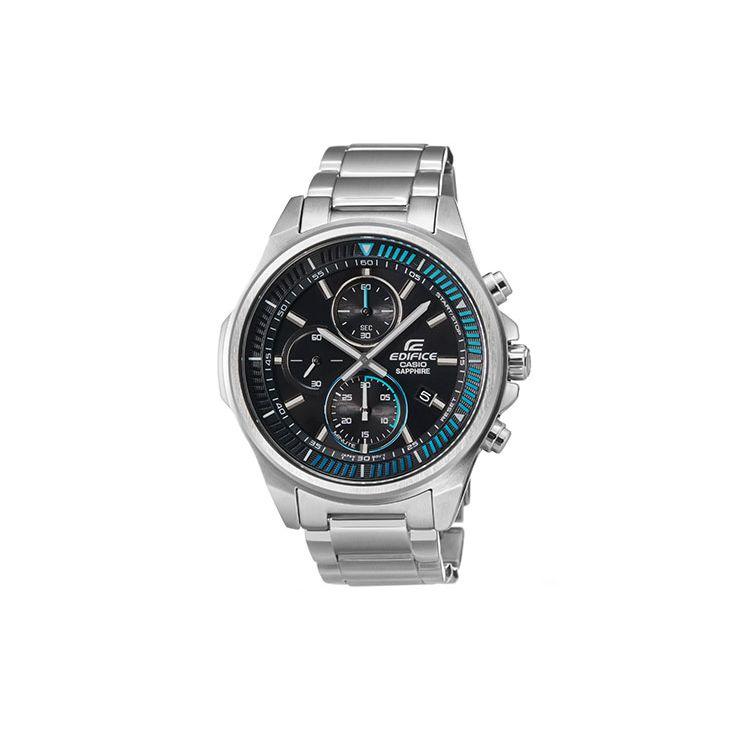 Casio Edifice Slim Minimalist Waterproof Quartz Movement Stainless Steel Strap Watch Men Watches Black EFR-S572YD-1AUPR