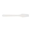 50pcs Cosmetic Spoon Massaging Reusable Cosmetic Spoon Spatula White for Cream Nail Glue White