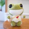 11,8 Zoll Frosch Plüschtiere Niedliche Plüschtiere Stoffpuppe Spielzeug Cartoon Tier Spielzeug Geschenk für Kinder Mädchen Freunde