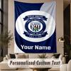 Custom Text Tapestry West Bromwich Albion FC Print Wall Tapestry Indoor Living Room Wall Decor