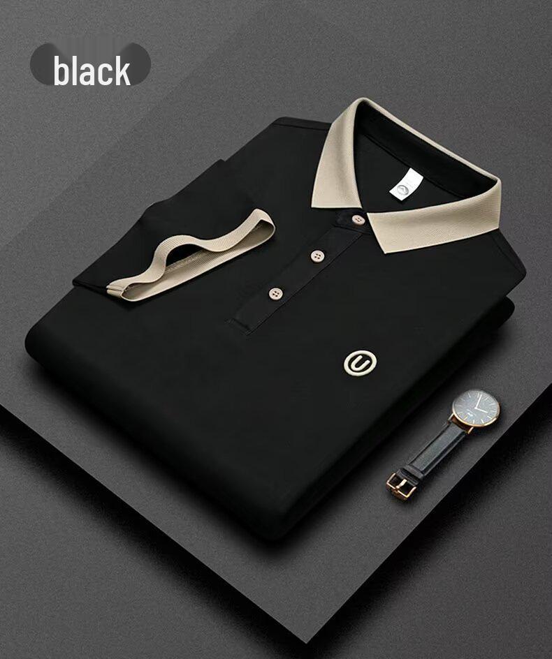 Pánská letní polokošile Slim Fit - Trendy 2023 korejský styl s krátkým rukávem