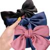 3 Pieces Bow Hair Clip Haircut Decor Universal Simple Style Dressing Ornament Hairs Tying Clamp Bowknot Headdress Prop